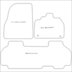 Renault Kangoo 5 Seats MK2 Car Mats